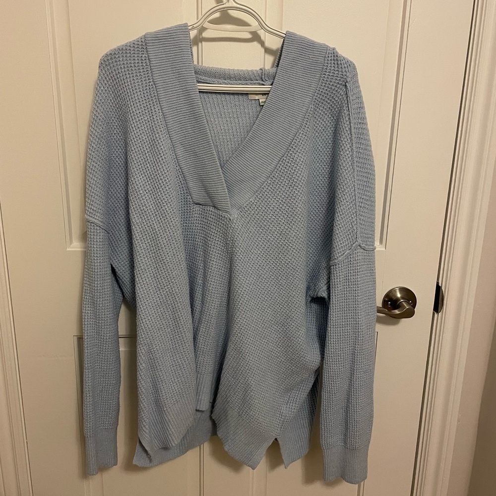 Oversized more like a large, super cute!!!!